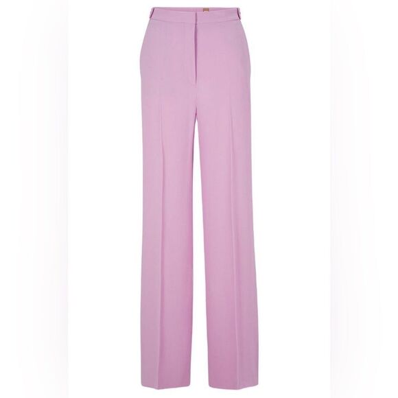 Boss Women’s Relaxed Pink Pants Size 16 - Picture 1 of 6